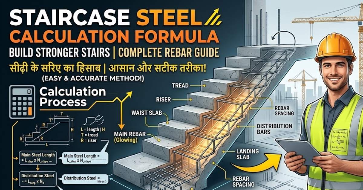 Staircase Steel Calculation Formula
